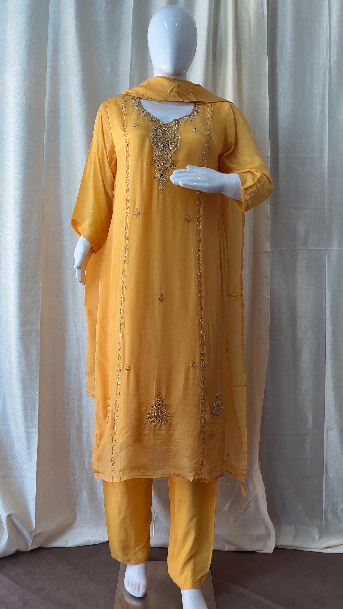 Premium Silk Suit (Ready Made)