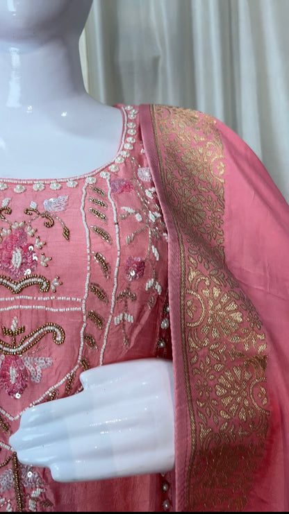 Premium Silk Ready Made suit