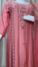 Premium Silk Ready Made suit 17