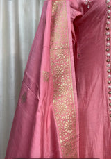 Premium Silk Ready Made suit 36