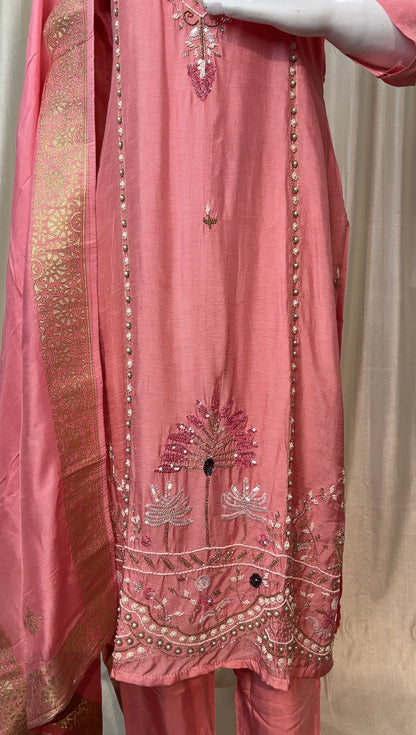 Premium Silk Ready Made suit