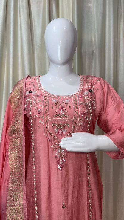 Premium Silk Ready Made suit