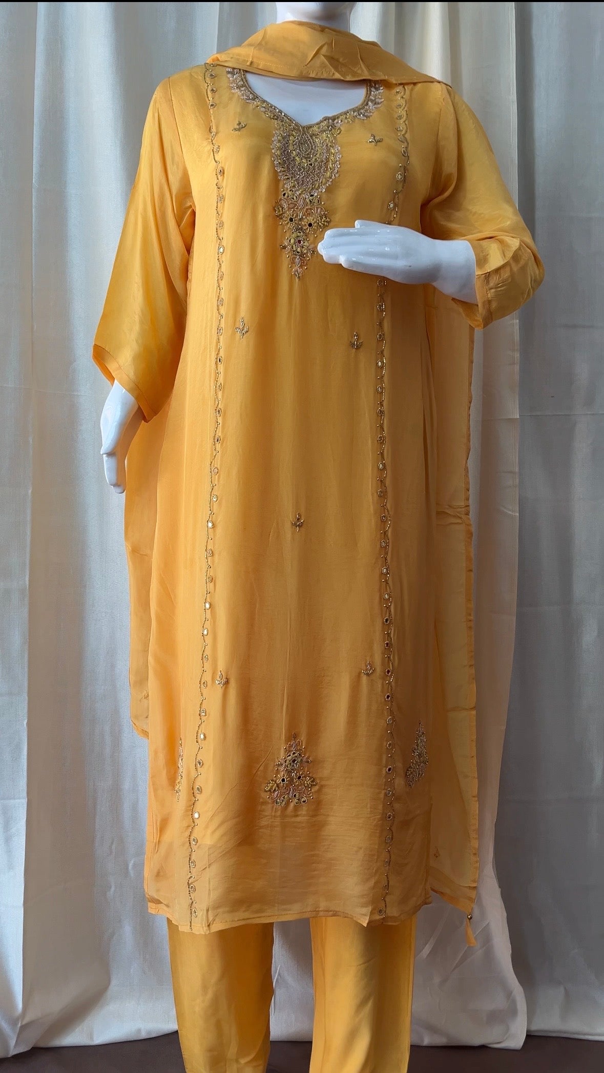 Premium Silk Suit (Ready Made)