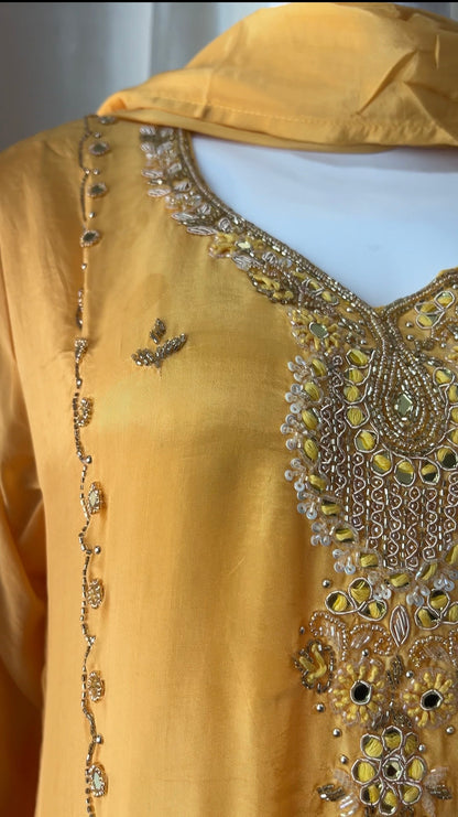 Premium Silk Suit (Ready Made)