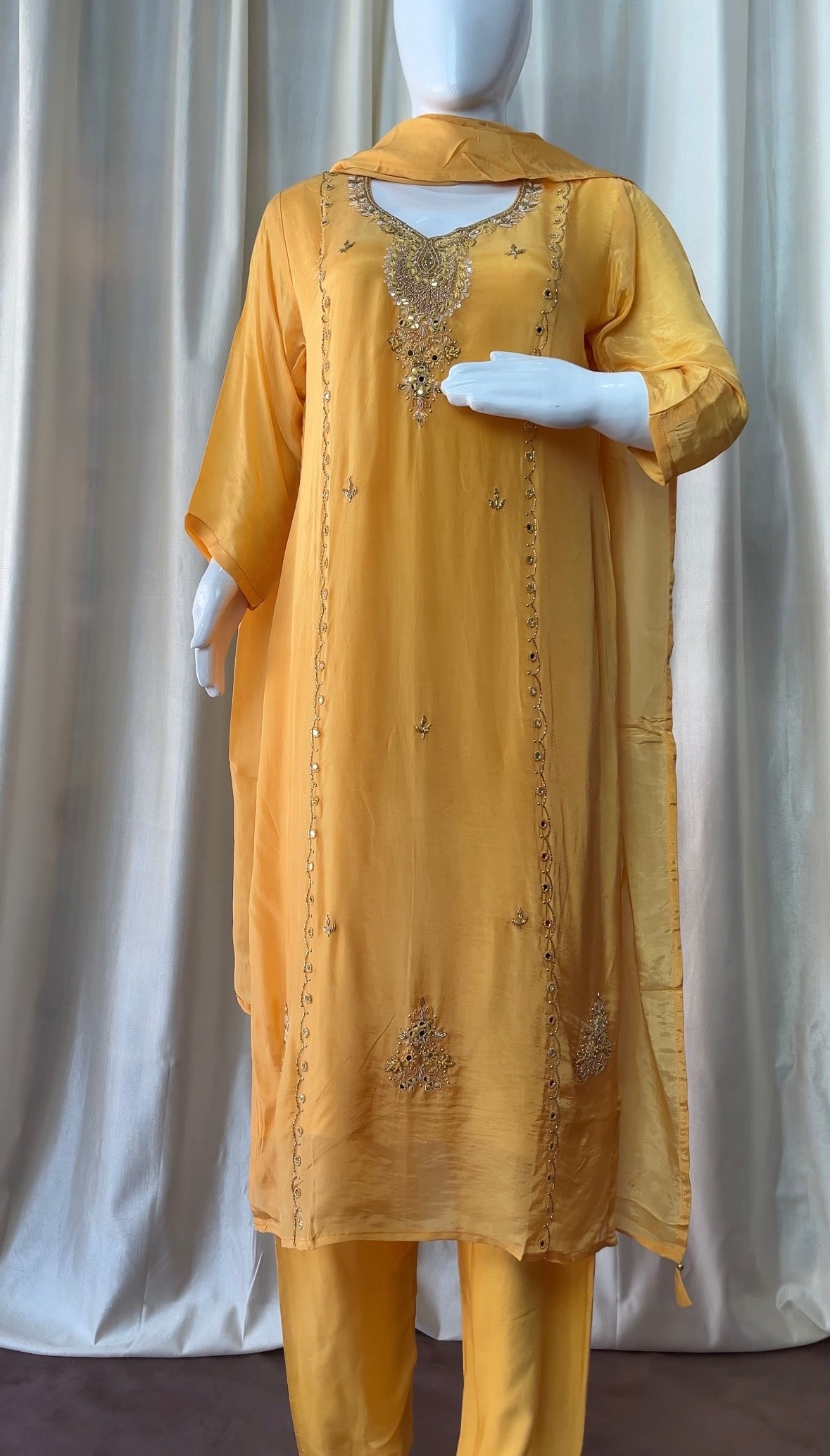 Premium Silk Suit (Ready Made)