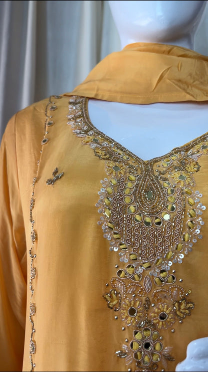 Premium Silk Suit (Ready Made)