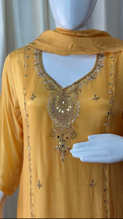 Premium Silk Suit (Ready Made)