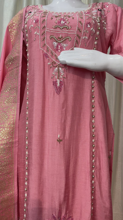 Premium Silk Ready Made suit