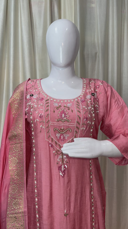 Premium Silk Ready Made suit